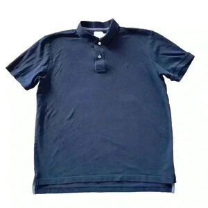 Mens Brooks Brothers 1818 Blue Original Fit Performance Golf Polo Shirt Sz Large